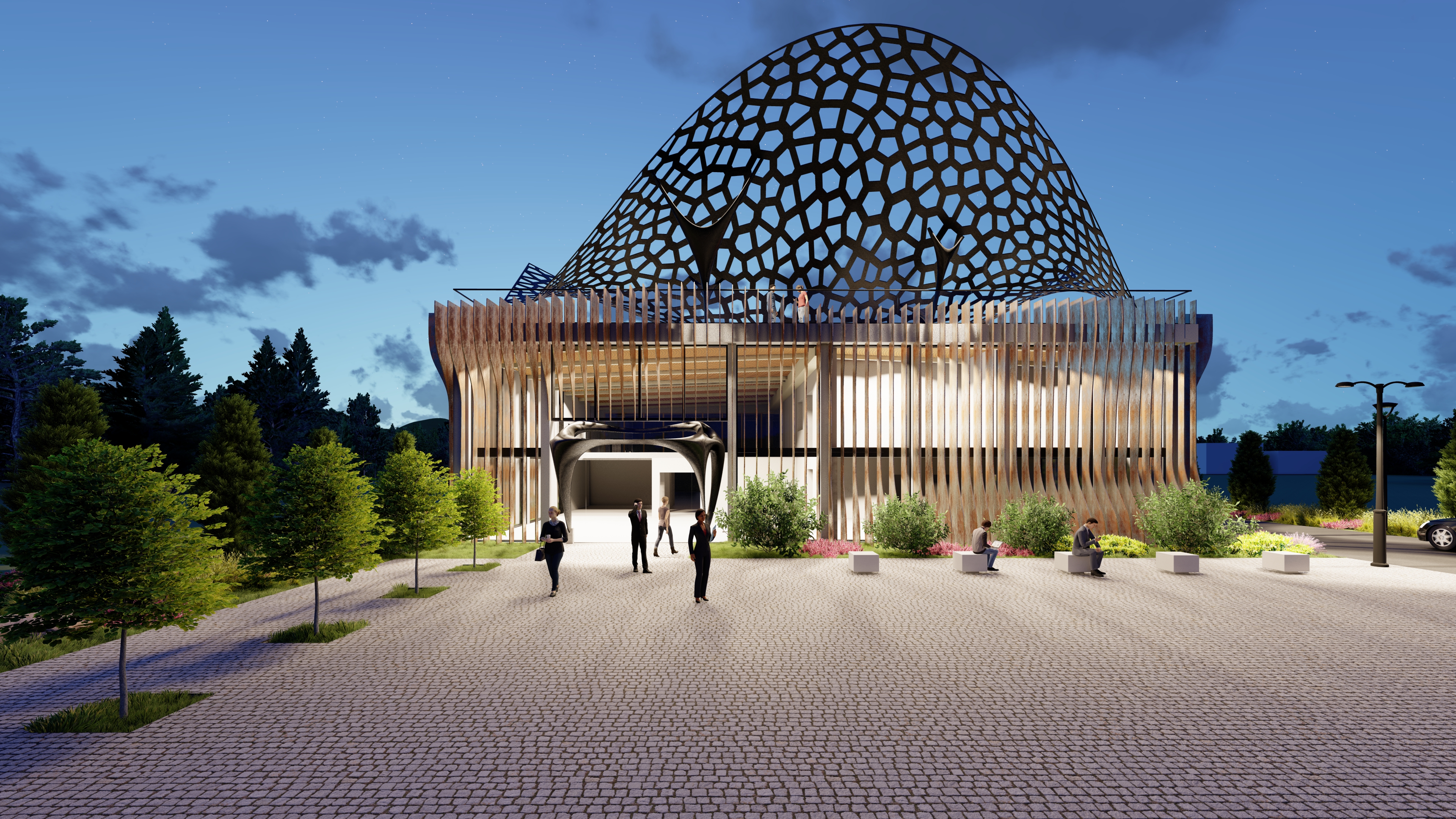 Arhitectură comercială modernă